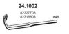 LANCIA 82327703 Exhaust Pipe